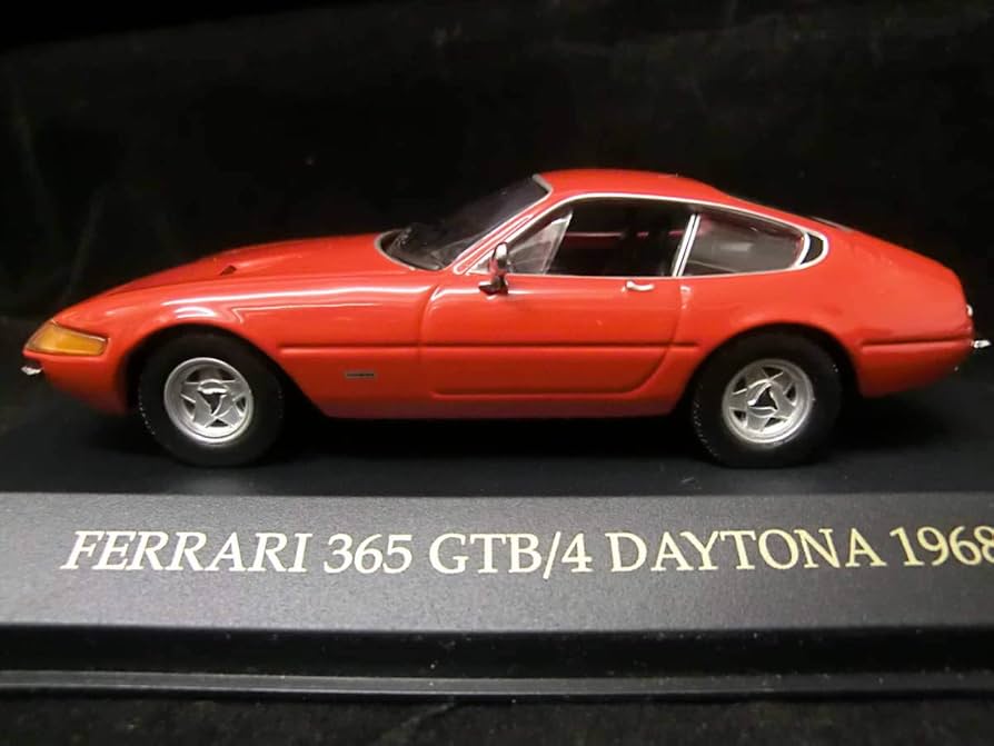 Amazon | 1/43 フェラーリ 365GTB/4 デイトナ 1968 レッド | ミニカー
